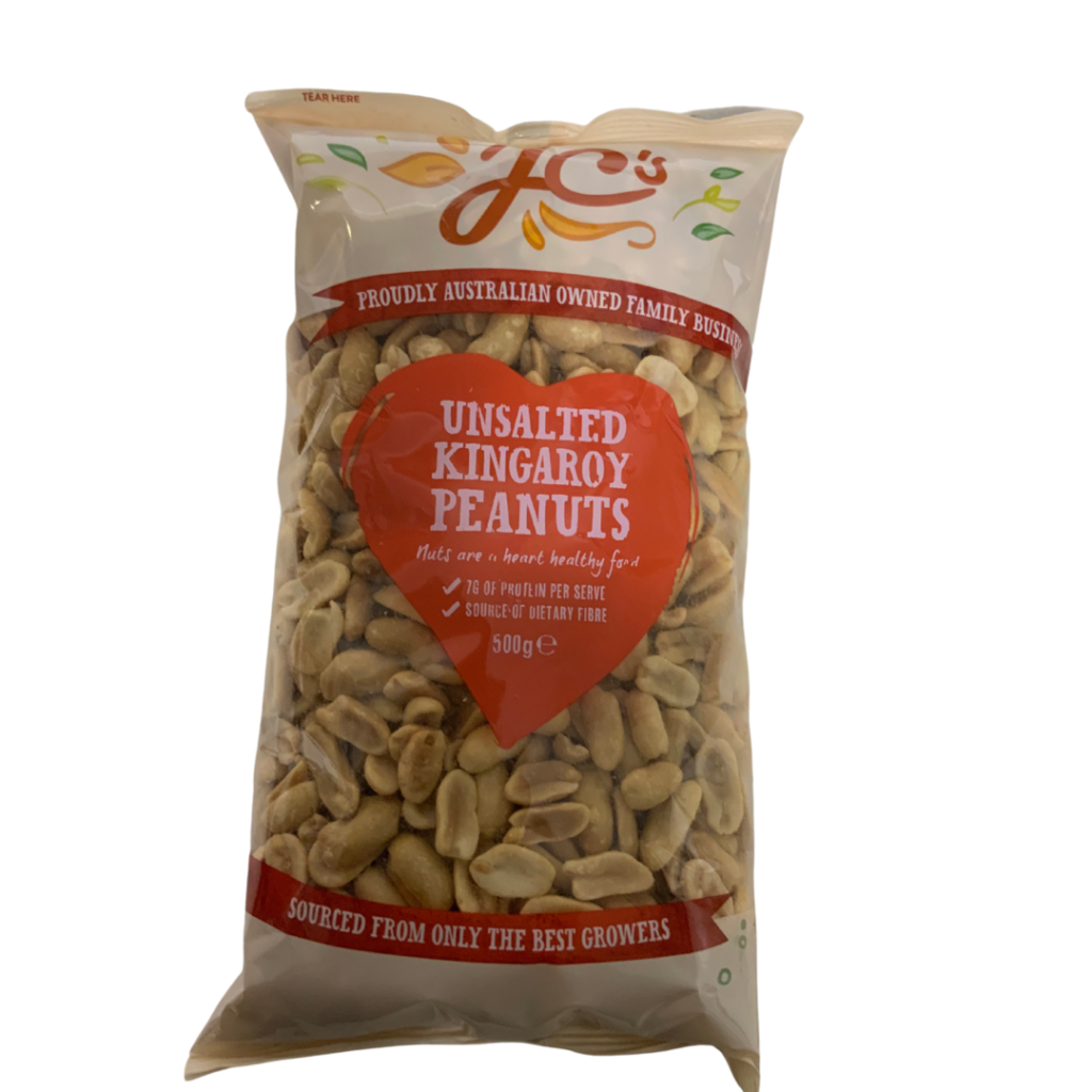 Unsalted Peanuts 500g Biviano & Sons