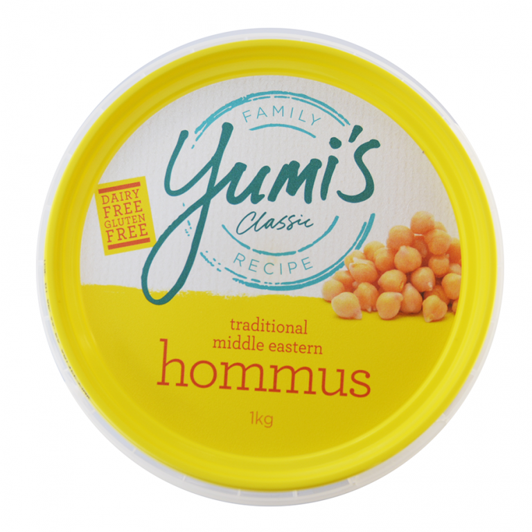 Yumi's Traditional Hommus 1kg Biviano & Sons
