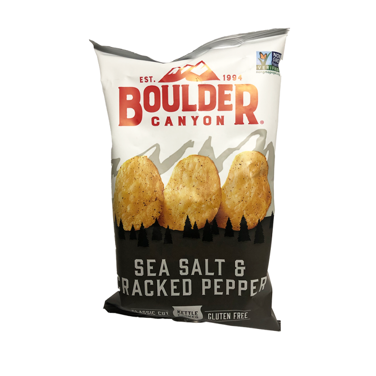 Boulder Canyon Sea Salt & Cracked Pepper 142g Biviano & Sons