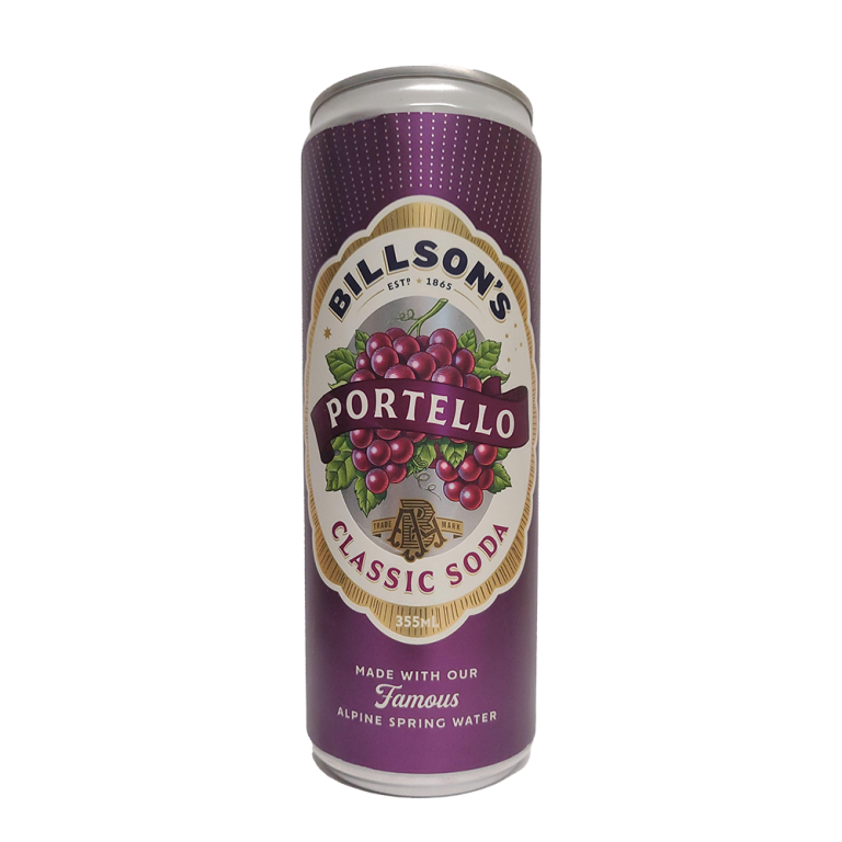 Billson's Portello Classic Soda 355ml Biviano & Sons