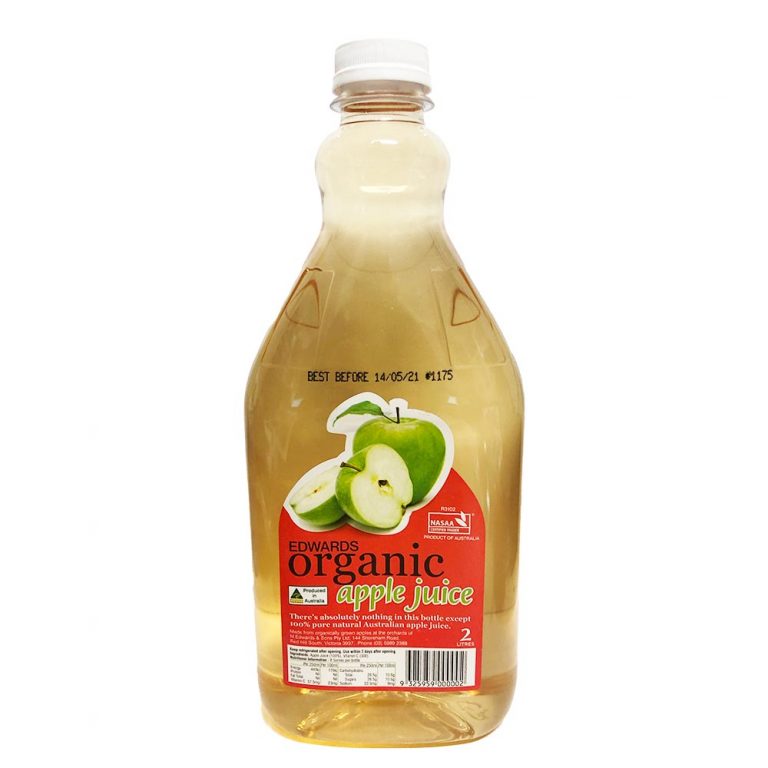 Edward's organic Apple Juice 2L Biviano & Sons
